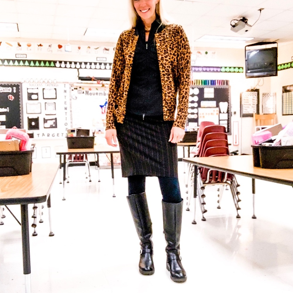 Leopard Cardigan